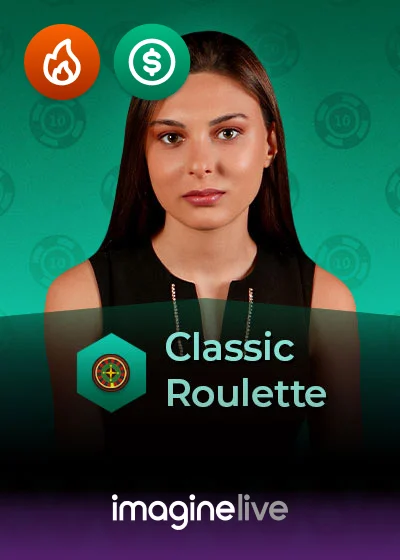 Classic roulette live with Live immersive roulette